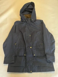 Vintage Pacific Trail Navy Blue Hooded Parka Jacket Women's Small - Picture 1 of 12