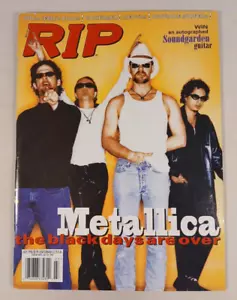 Rip Magazine - July 1996 - Metallica The Black Days Are Over - Good Condition - Picture 1 of 10