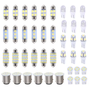 Combo interior de coche 42 piezas LED mapa domo matrícula bombillas blancas para Dodge - Imagen 1 de 19