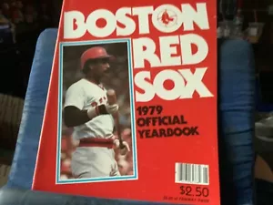 1979 BOSTON RED SOX OFFICIAL TEAM YEARBOOK - Picture 1 of 3