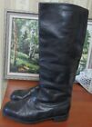 SOVIET MILITARY UNIFORM PARADE LEATHER BOXCALF OFFICER BOOTS SIZE 42 medium