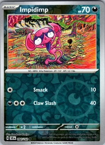 Impidimp Reverse Holo 094/142 SV07: Stellar Crown Common - NM - Picture 1 of 2