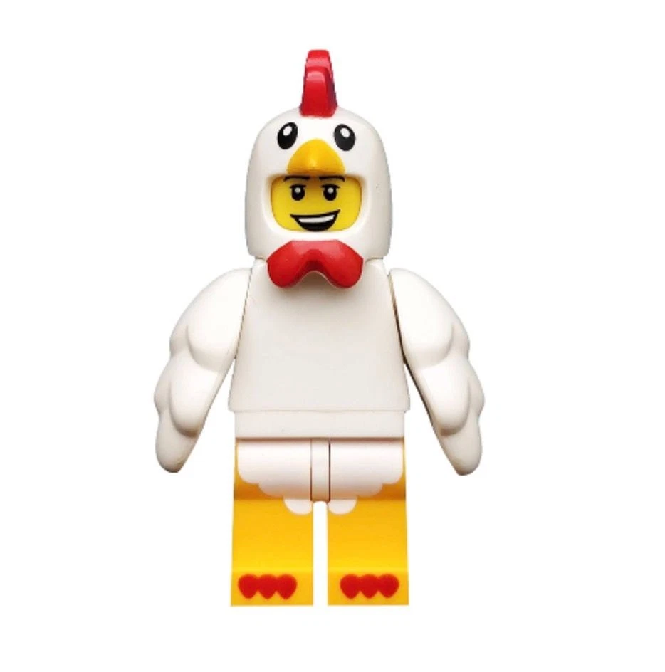LEGO® Minifig col135 - Chicken Suit Guy Minifigure NEW - Image 1 of 1