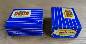2 Paar Hornby-Dublo D1 Puffer Stops Boxed Boxen & Stops Top Zustand - Bild 1 von 5
