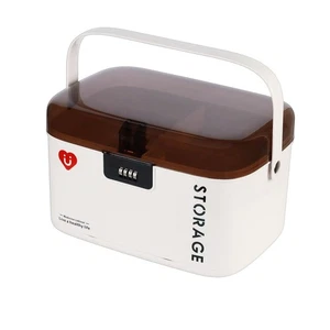 Medicine Lock Box with Code, Multifunctional Storage Box for Medication & Hou... - Picture 1 of 6