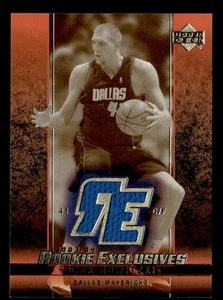 2003-04 Upper Deck Rookie Exclusives #132 Dirk Nowitzki - Imagen 1 de 2