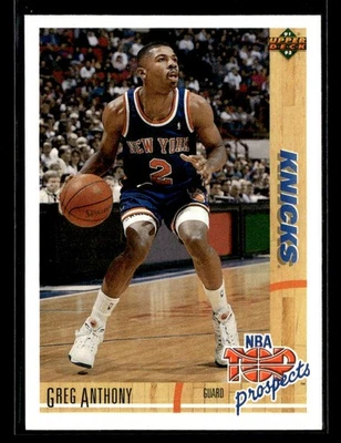1991-92 Upper Deck Greg Anthony #448 - Image 1 of 2