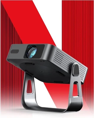 Smart Beamer Netflix Offiziell Mini Projektor 4K mit Autofokus ＆ Trapezkorrektur - Bild 1 von 4