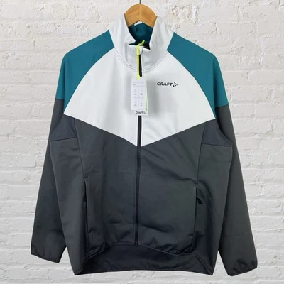 Craft Cycling Jacket Full Zip Softshell Biking Performance Men's Medium - Image 1 of 4