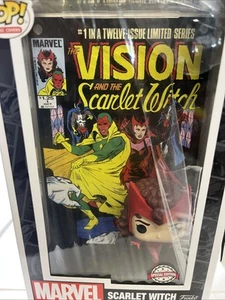 Used Funko Pop! Comic Covers Marvel Scarlet Witch Figurine - Picture 1 of 5