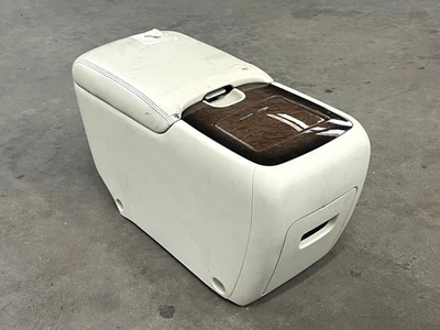 ⭐11-13 INFINITI QX56 REAR CENTER CONSOLE ARMREST STORAGE UNIT TAN OEM LOT2670 Foto 1 de 4