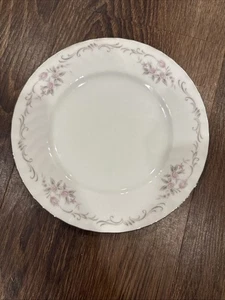 Salad Plate Gold Standard Genuine Porcelain China Made in Japan Pink Rose - Picture 1 of 3