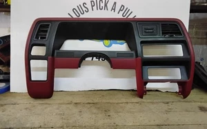1989-1994 FORD RANGER/BRONCO RADIO DASH TRIM BEZEL BURGUNDY OEM ASSEMBLY 4x4 - Bild 1 von 24