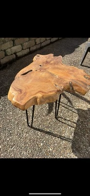 live edge wood coffee table Solid wood Table Olive table Rustic Coffee Table - Image 1 of 4