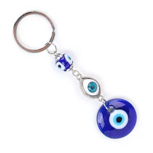 Türkisches Blaues Böses Auge Schlüsselanhänger Viel Glück - Bild 1 von 22