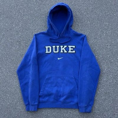 Nike Duke Blue Devils Center Swoosh Sudadera con Capucha Pullover Azul Talla Pequeña Foto 1 de 4