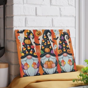Halloween Gnome Glass Cutting Board, Spooky Kitchen Decor, Fall Gift - Picture 1 of 13