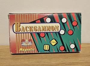 Backgammon Magnetic Travel Set Unused Sealed Pieces - Picture 1 of 4