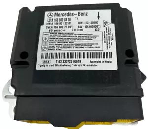 NUEVO FABRICANTE DE EQUIPOS ORIGINALES Mercedes GLS450 X166 módulo de computadora de diagnóstico de retención SRS 2014-19 - Imagen 1 de 4