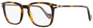 Moncler Rectangular Eyeglasses ML5045 054 Red Havana 52mm 5045 - Picture 1 of 2