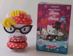 Kidrobot x Hello Kitty Time to Shine ROCKABILLY ๐ฑ๐ 3" Vinyl Figure - 2/24 NEW - Picture 1 of 6