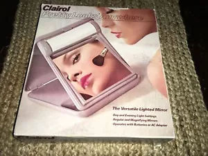 Vintage Clairol Pretty Looks Travel Mirror, 1983, works - Picture 1 of 11