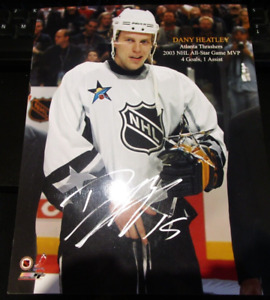 DANY HEATLY SIGNED 8X10 GLOSSY PHOTO ATLANTA THRASHERS 2003 NHL ALL STAR GAME