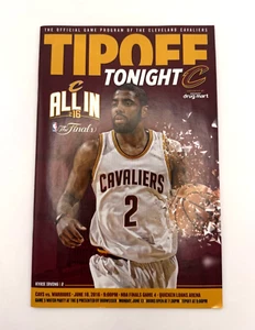 2016 NBA Finals Cleveland Cavaliers Game 4 Program Kyrie Irving - Picture 1 of 2