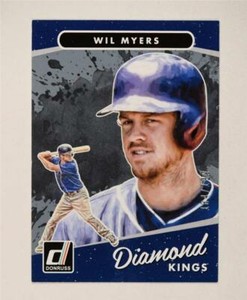 2017 Donruss Gray Border #23 Wil Myers DK /199 - NM-MT