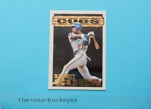 1994 Topps Black Gold Sammy Sosa #12 Chicago Cubs Combine Shipping - Picture 1 of 2