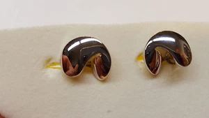 Pierre Lang Ohrringe PL Ohrstecker Ohrschmuck Creolen VERGOLDET Perle - Picture 1 of 4