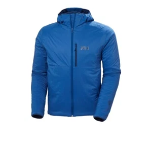 Helly Hansen Mens Odin Stretch Hooded Insulator Jacket (Deep Fjord) SIZE Small - Picture 1 of 6