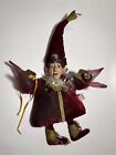 Katherine's Collection by Wayne Kleski, Christmas Holiday Dwarf Elf 14” Doll ‘91