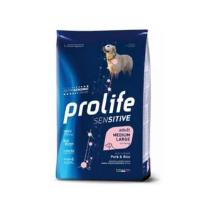 Prolife sensitive adult maiale e riso medium large 10kg - Foto 1 di 2