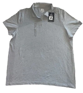 NWT - SLAZENGER Womens Golf Shirt Hydro-Dri Body Mapping Tech Top Gray Size 2XL - Picture 1 of 9