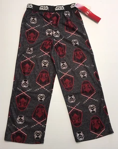 STAR WARS Darth Vader Pajama Lounge Pants Sleepwear Boys Size 6 NWT - Picture 1 of 4