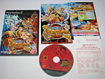 One Piece Grand Battle 3 Playstation 2 PS2 Japan import US Seller - Image 1 of 4