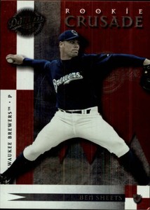 2001 Donruss Class of 2001 Crusade #C38 Ben Sheets /285 - NM-MT