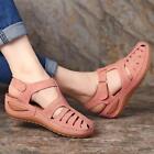 Women Orthopedic Comfy Closed Toe Sandals Mules Summer Slippers Flat Shoes Size