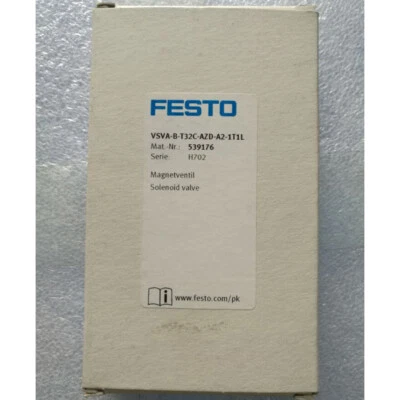 one New Festo VSVA-B-T32C-AZD-A2-1T1L solenoid valve  - Image 1 of 4