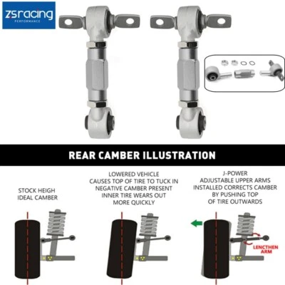 Rear Control Camber Arms Kit For Civic EF EG EK 88-00/ for Integra DC 90-01  - Image 1 of 4
