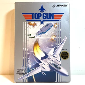 TOP GUN (1987) Nintendo NES - NUR VERPACKUNG & SCHAUMSTOFF!! - Bild 1 von 7