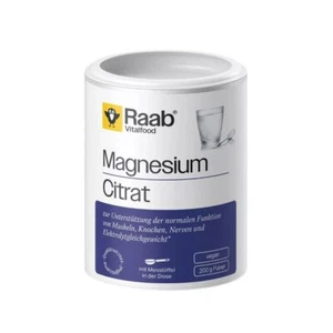 Magnesiumcitrat Pulver (200 g) - Raab Vitalfood (64,50€/kg) - Bild 1 von 3