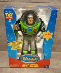 Buzz Lightyear Toy Story 2 Thinkway Toys Ultimate Talking Room Guard Brand New - Picture 1 of 17