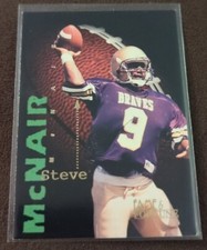 1995 Signature Rookies Fame and Fortune #78 Steve McNair Rookie RC Oilers Titans