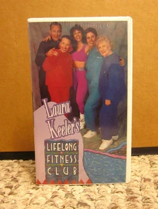 LAURA KEELER Lifelong Fitness Club 1992 VHS exercise NWT Seasoned Citizens 40+ - Imagen 1 de 3