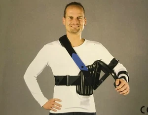 Abduktionspositionierung Schulterorthese Gelenkbefestigung Arm Wegfahrsperre Klammer - Bild 1 von 7