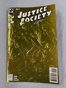 DC Comics  JUSTICE SOCIETY OF AMERICA #1 CVR C QUINONES 90S  (2022) Geoff Johns - Picture 1 of 2