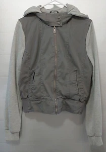 I Love Boy Meets Girl - Gray Hoodie Sweater Jacket Sz L - Picture 1 of 6