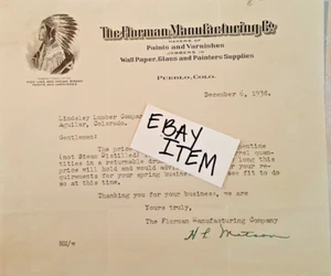 1938 The Florman Manufacturing Co. en Pueblo, Colorado - Imagen 1 de 1